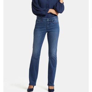 NYDJ Blue Women's Jeans 8p straight